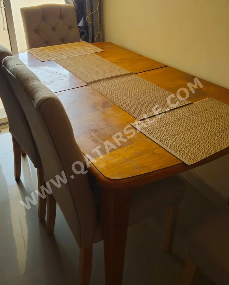 Tables & Sideboards Table & Chairs  - Brown