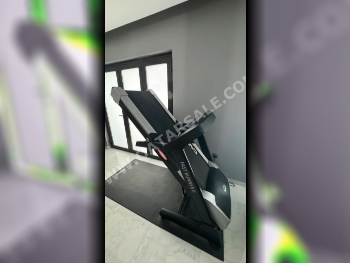 Gym Equipment Machines - Treadmill  - Black  150 Kg