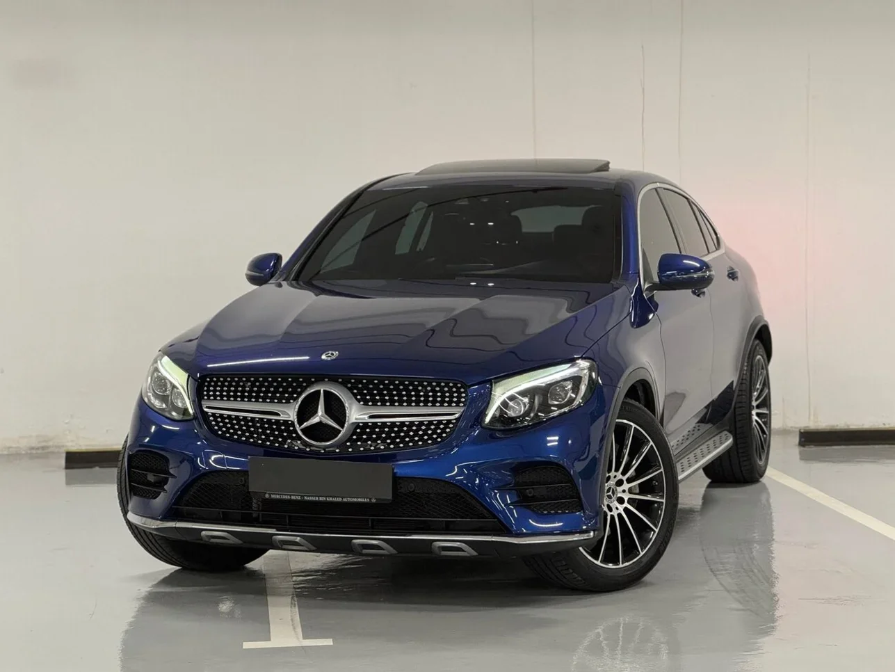 Mercedes-Benz  GLC  250  2019  Automatic  99,000 Km  4 Cylinder  Four Wheel Drive (4WD)  SUV  Blue