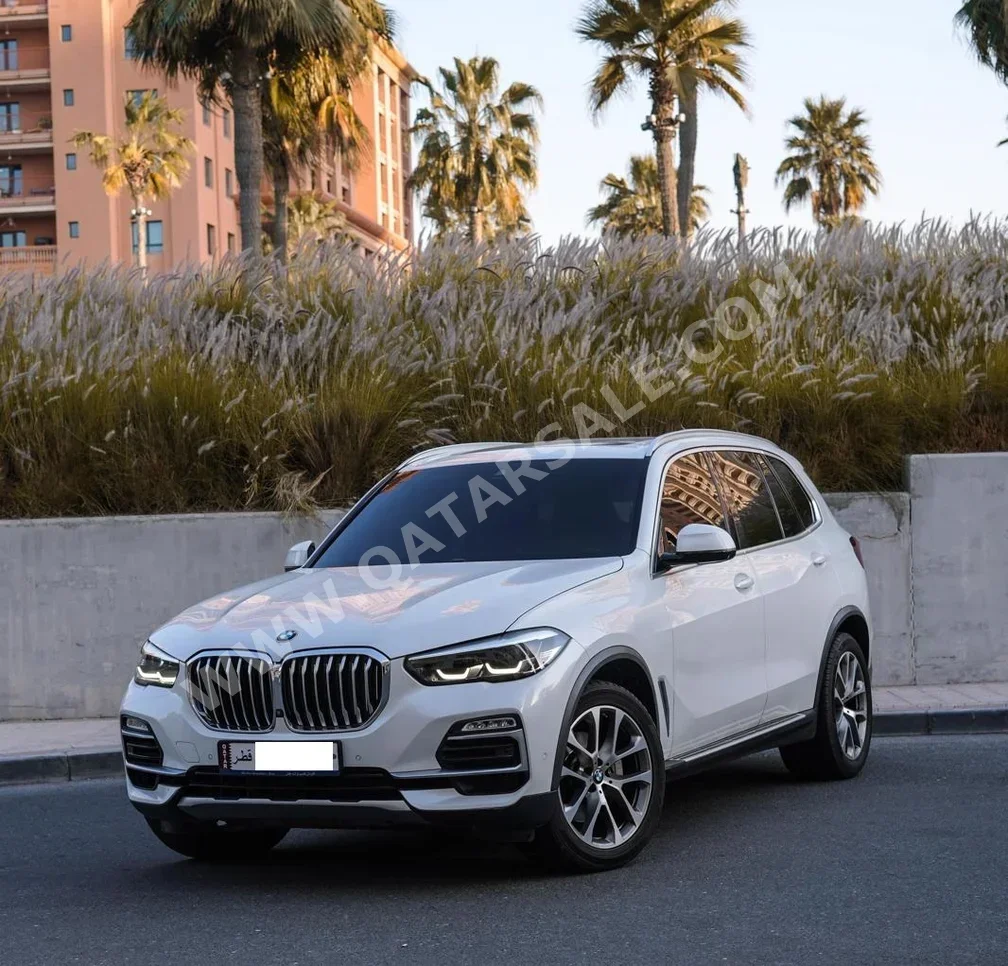 BMW  X-Series  X5  2019  Automatic  78,000 Km  6 Cylinder  Four Wheel Drive (4WD)  SUV  White