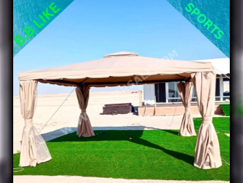 Tents Cabin Tent  - Beige  -Length: 400 CM  -Width: 400 CM