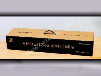Speakers 5+1  Black /  Sennheiser  AMBEO  USA  Bluetooth  Multi-Link  Remote Control Included  Warranty