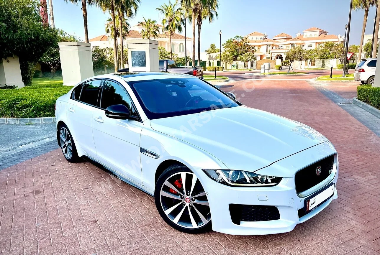 Jaguar  XE  S  2016  Automatic  99,000 Km  6 Cylinder  Rear Wheel Drive (RWD)  Sedan  White  With Warranty