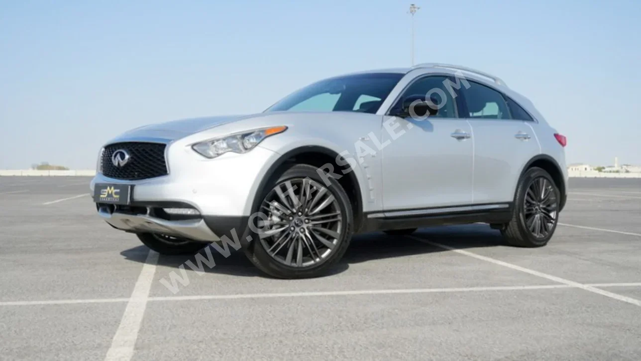 Infiniti  QX  70 Limited  2020  Automatic  38,000 Km  6 Cylinder  All Wheel Drive (AWD)  SUV  Silver  With Warranty