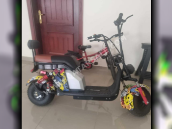 Scooters Electric Scooter  - Multicolor