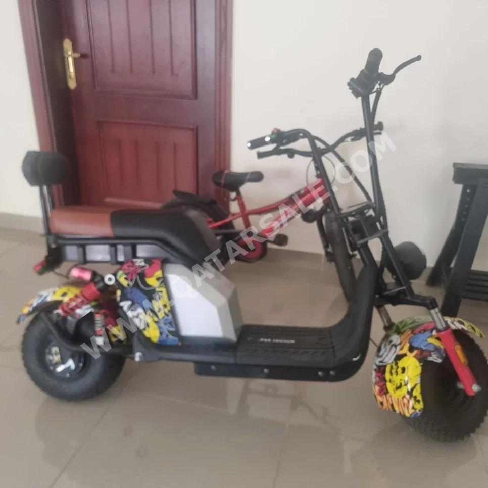 Scooters Electric Scooter  - Multicolor
