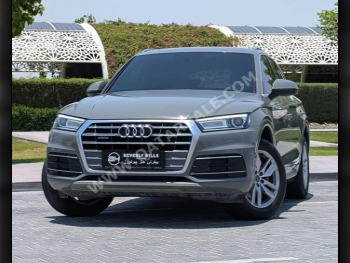 اودي  كيو 5  45 TFSI Quattro  2019  اوتوماتيك  67,300 كم  4 سلندر  دفع كلي مستمر  اس يو في  رمادي