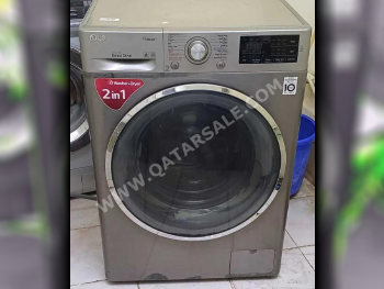 Washing Machines & All in ones LG /  Front Load Washer  Silver