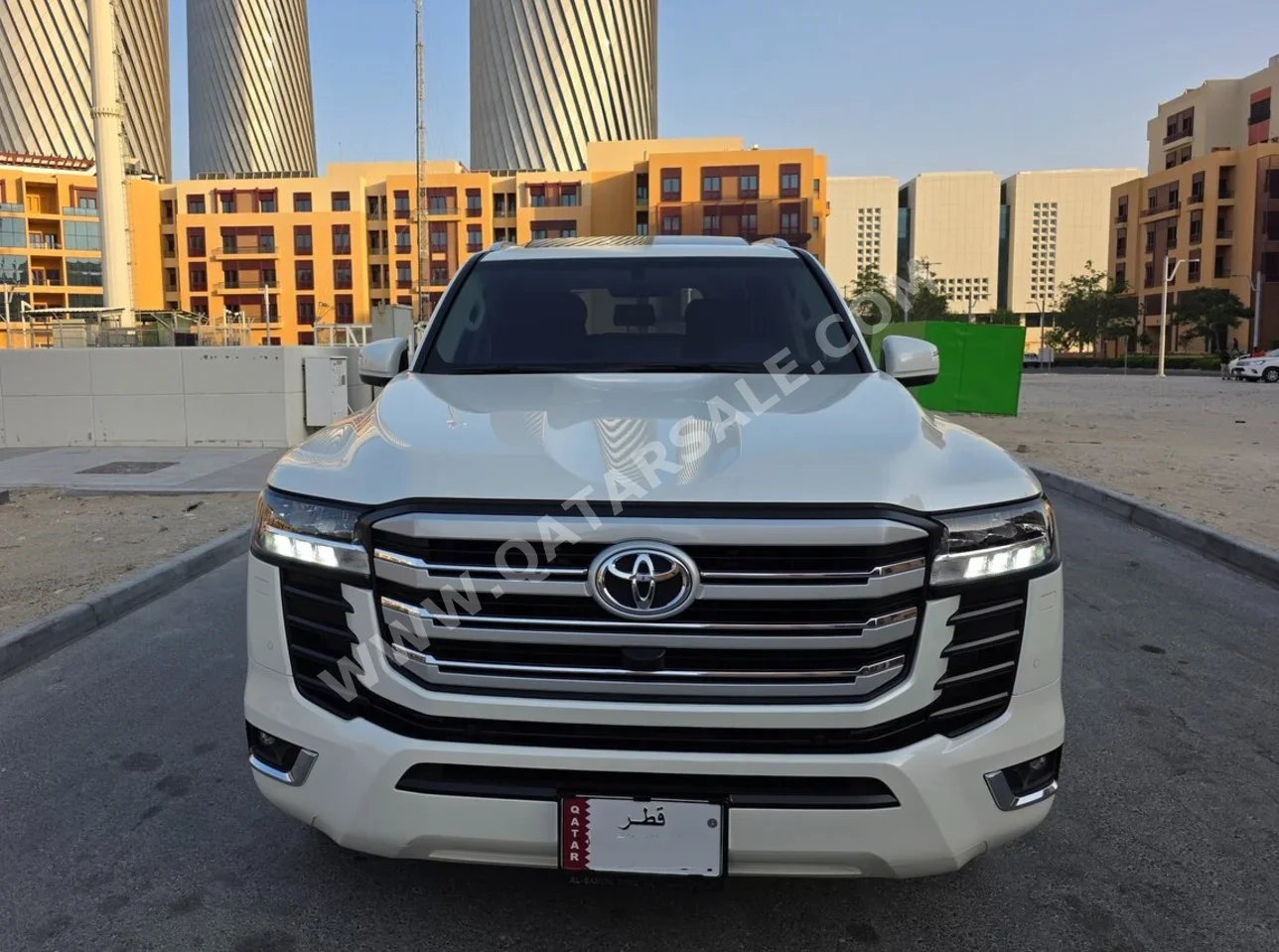 Toyota  Land Cruiser  GXR Twin Turbo  2024  Automatic  3,800 Km  6 Cylinder  Four Wheel Drive (4WD)  SUV  Pearl  With Warranty