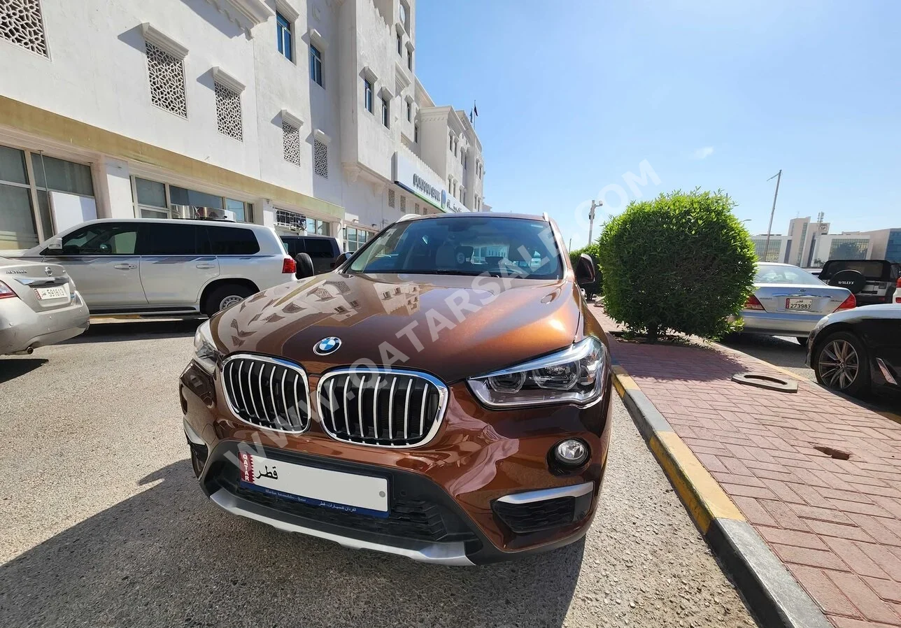 BMW  X-Series  X1  2017  Automatic  58,218 Km  4 Cylinder  Front Wheel Drive (FWD)  SUV  Brown