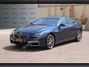  BMW  6-Series  640i  2016  Automatic  99,000 Km  6 Cylinder  Rear Wheel Drive (RWD)  Sedan  Dark Blue  With Warranty