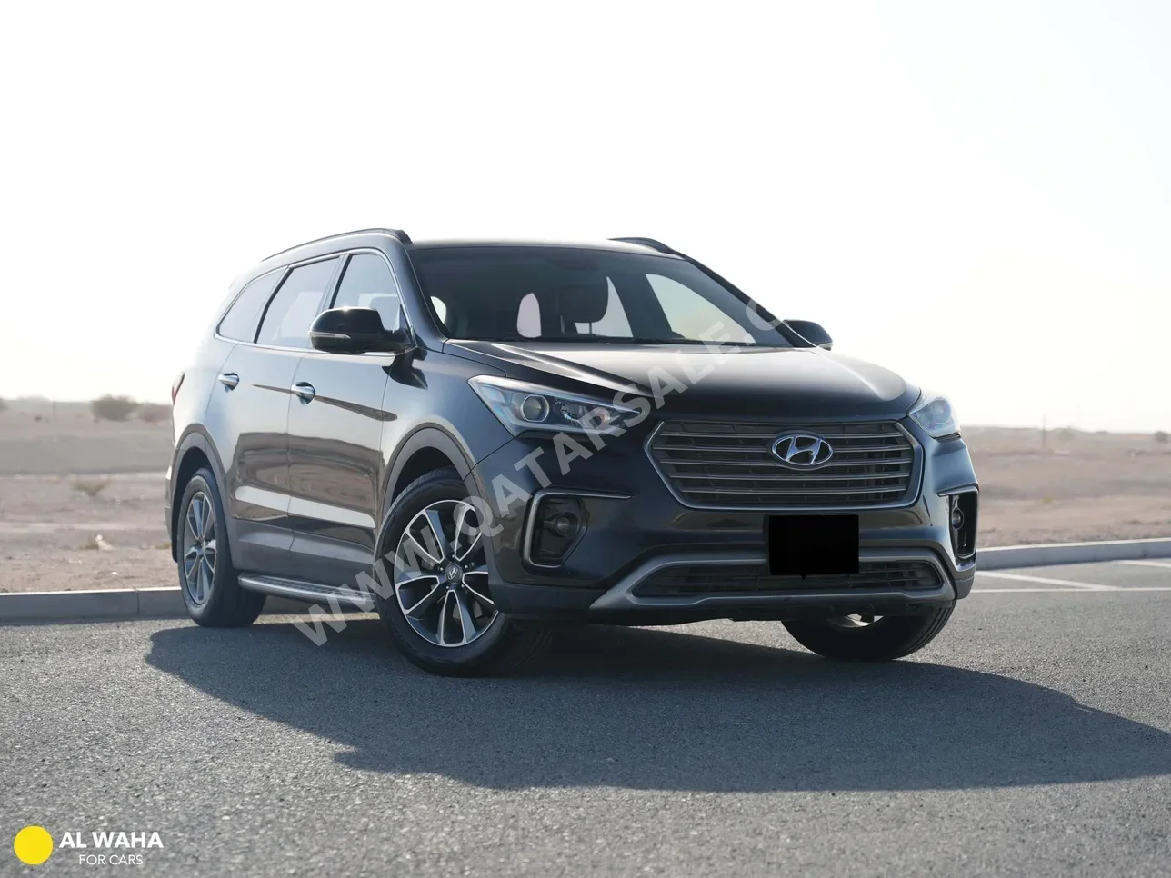 Hyundai  Santa Fe  2017  Automatic  69,500 Km  6 Cylinder  Four Wheel Drive (4WD)  SUV  Black