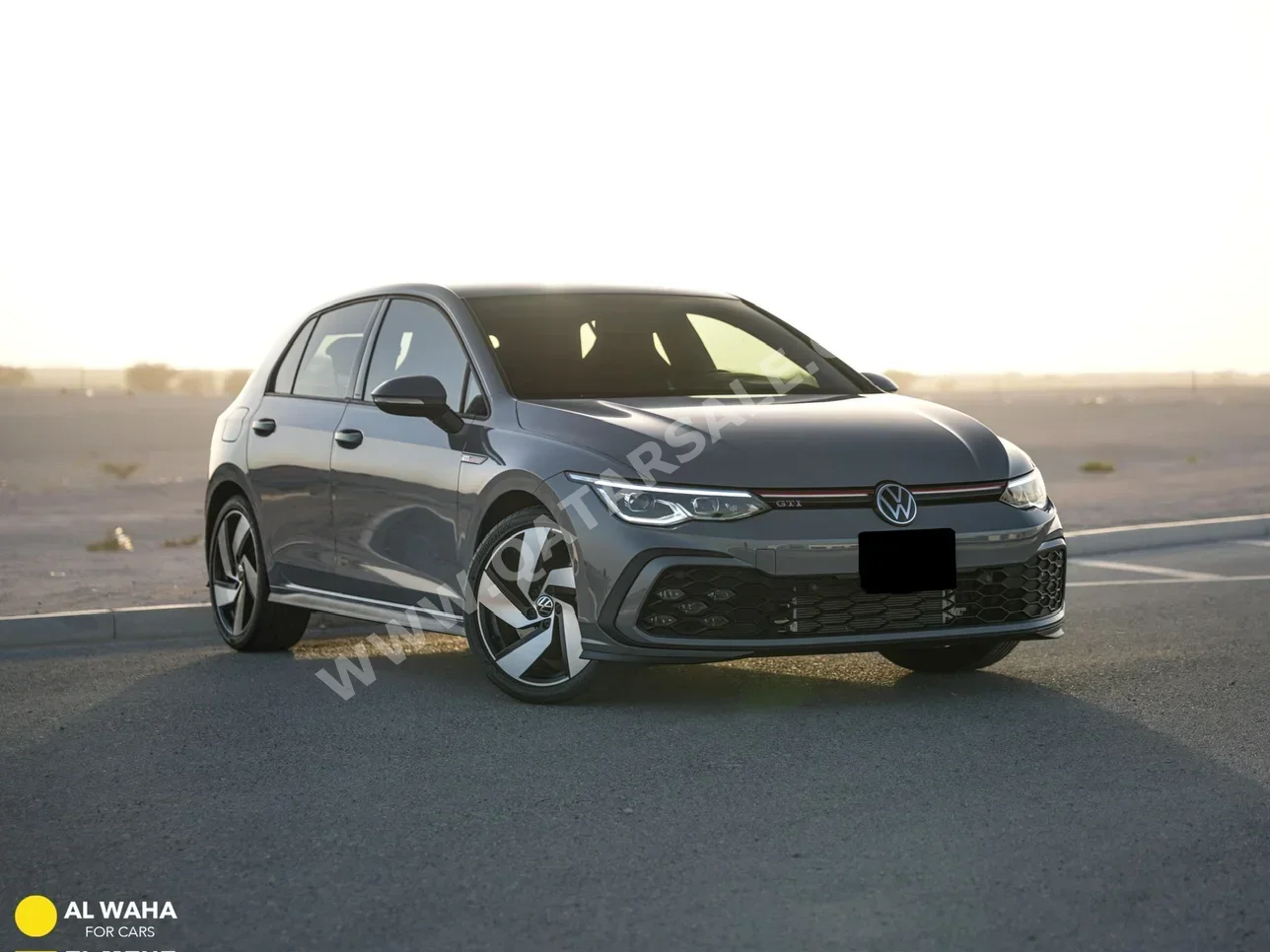 Volkswagen  Golf  GTI  2024  Automatic  4,000 Km  4 Cylinder  Front Wheel Drive (FWD)  Hatchback  Gray  With Warranty