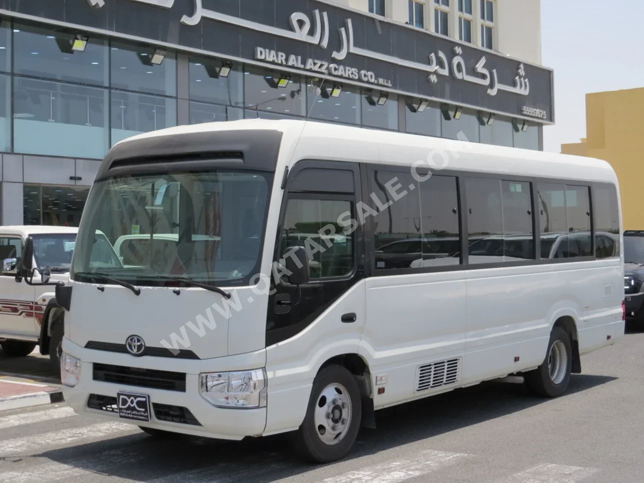 Toyota  Coaster  2020  Manual  126,000 Km  4 Cylinder  Rear Wheel Drive (RWD)  Van / Bus  White