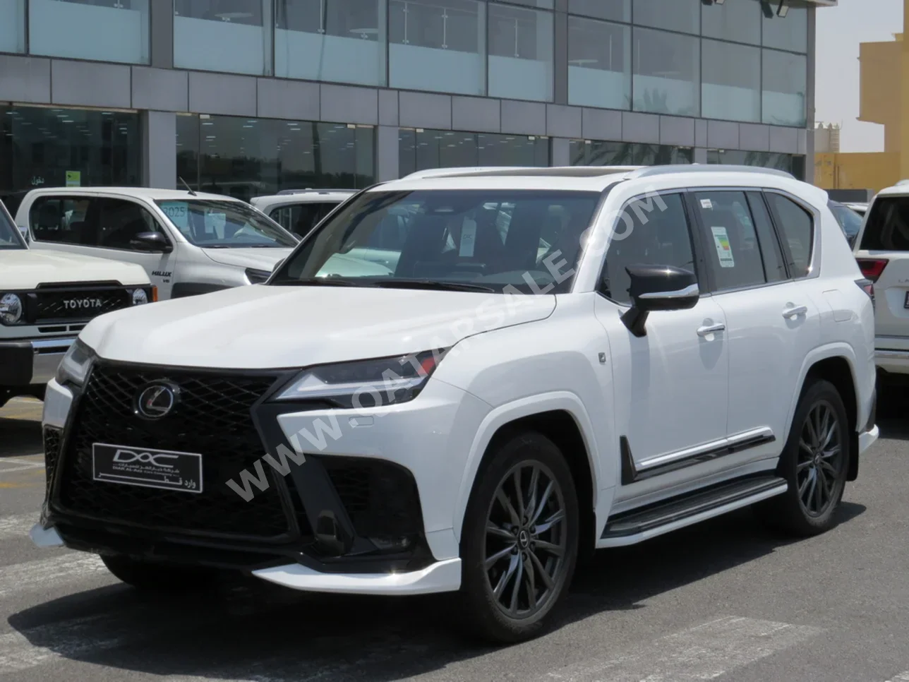 Lexus  LX  600 F Sport  2025  Automatic  11,000 Km  6 Cylinder  Four Wheel Drive (4WD)  SUV  White  With Warranty