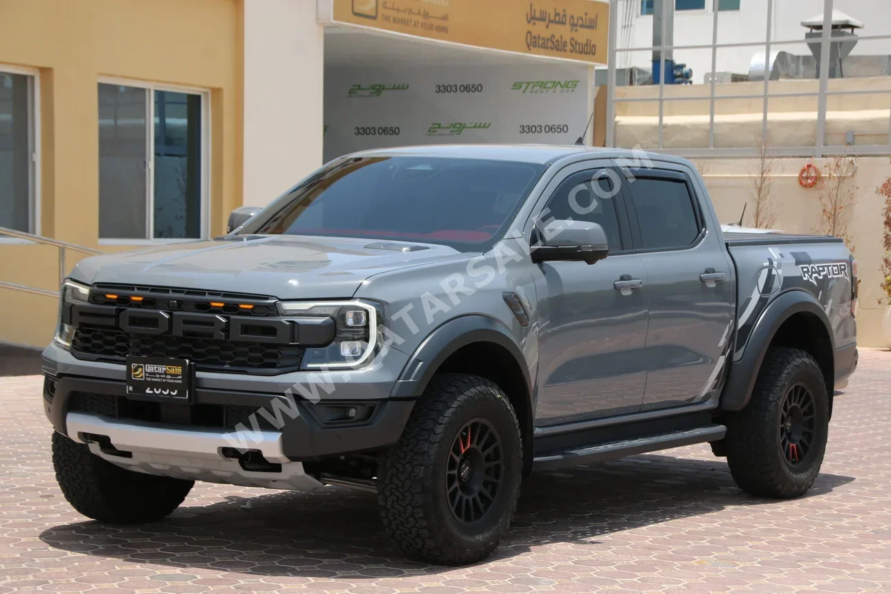 Ford  Ranger  Raptor  2023  Automatic  37,500 Km  6 Cylinder  Four Wheel Drive (4WD)  Pick Up  Gray  With Warranty