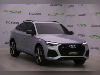 اودي  كيو 5  45 TFSI Quattro  2022  اوتوماتيك  24,000 كم  4 سلندر  دفع رباعي  اس يو في  فضي  تحت الضمان