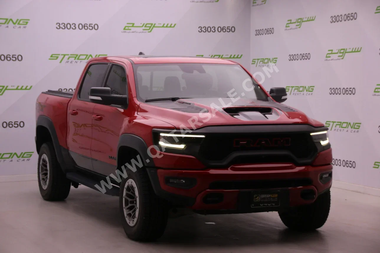 Dodge  Ram  TRX  2022  Automatic  120,000 Km  8 Cylinder  Four Wheel Drive (4WD)  Pick Up  Red
