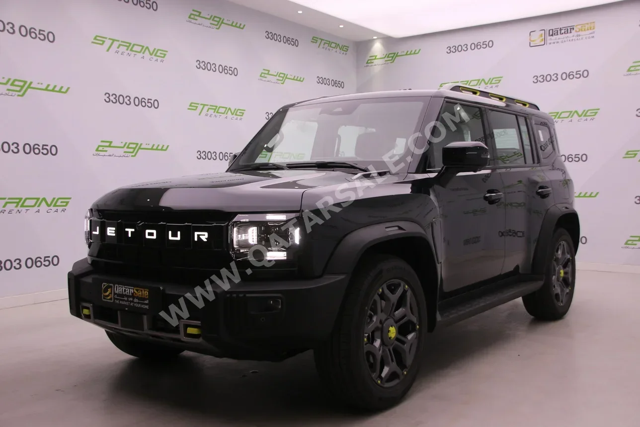 Jetour  T2  Luxury  2025  Automatic  0 Km  4 Cylinder  Four Wheel Drive (4WD)  SUV  Black  With Warranty