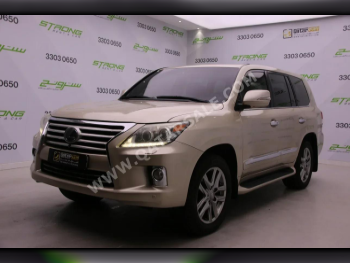 Lexus  LX  570  2012  Automatic  370,000 Km  8 Cylinder  Four Wheel Drive (4WD)  SUV  Gold
