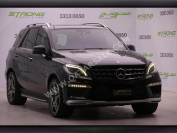 Mercedes-Benz  ML  63 AMG  2014  Automatic  115,000 Km  8 Cylinder  Four Wheel Drive (4WD)  SUV  Black