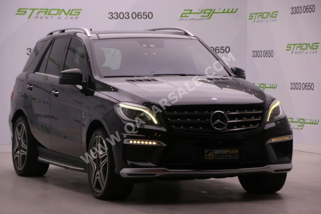 Mercedes-Benz  ML  63 AMG  2014  Automatic  115,000 Km  8 Cylinder  Four Wheel Drive (4WD)  SUV  Black
