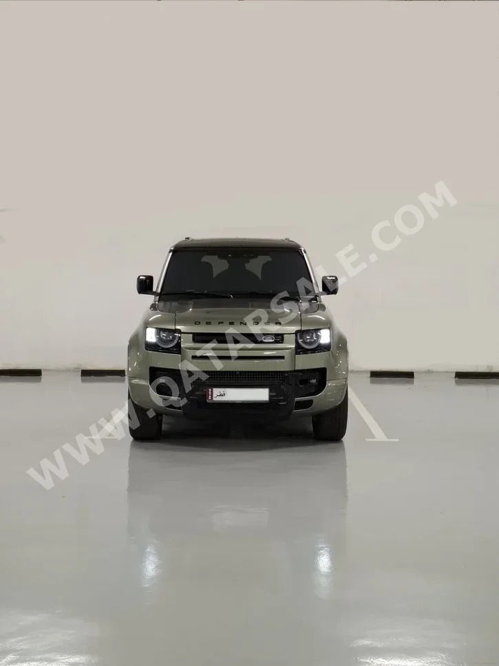 Land Rover  Defender  110 HSE  2020  Automatic  108,000 Km  6 Cylinder  Four Wheel Drive (4WD)  SUV  Green