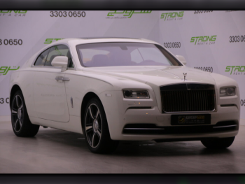 Rolls-Royce  Wraith  2014  Automatic  60,000 Km  12 Cylinder  All Wheel Drive (AWD)  Coupe / Sport  White