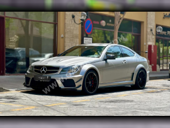 Mercedes-Benz  C-Class  63 AMG  2012  Automatic  29,000 Km  8 Cylinder  Rear Wheel Drive (RWD)  Coupe / Sport  Silver