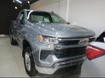 Chevrolet  Silverado  2024  Automatic  60 Km  8 Cylinder  Four Wheel Drive (4WD)  Pick Up  Gray  With Warranty