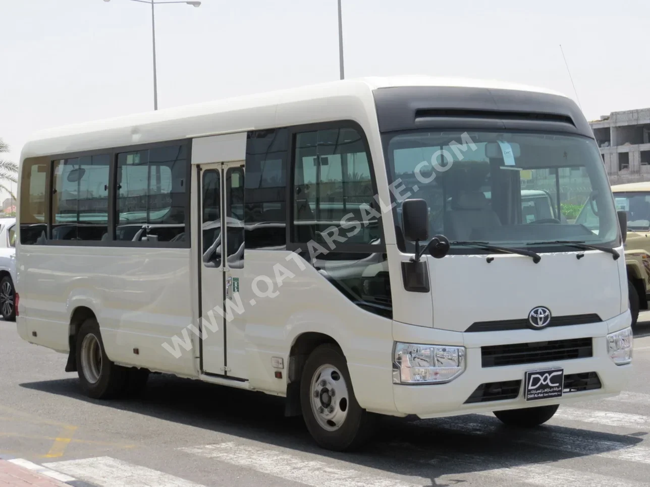 Toyota  Coaster  2020  Manual  126,000 Km  4 Cylinder  Rear Wheel Drive (RWD)  Van / Bus  White