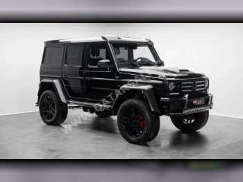 Mercedes-Benz  G-Class  500 Brabus  2017  Automatic  33,711 Km  8 Cylinder  Four Wheel Drive (4WD)  SUV  Black
