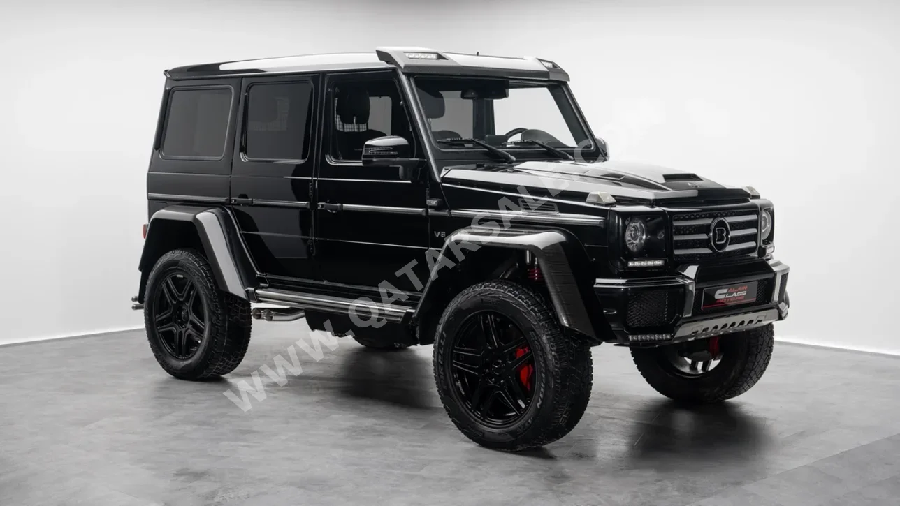 Mercedes-Benz  G-Class  500 Brabus  2017  Automatic  33,711 Km  8 Cylinder  Four Wheel Drive (4WD)  SUV  Black