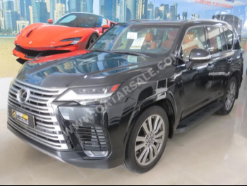 Lexus  LX  600 VIP  2023  Automatic  30,000 Km  6 Cylinder  Four Wheel Drive (4WD)  SUV  Black  With Warranty