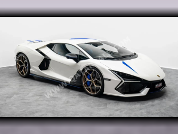 Lamborghini  Revuelto  2024  Automatic  315 Km  12 Cylinder  Rear Wheel Drive (RWD)  Coupe / Sport  White