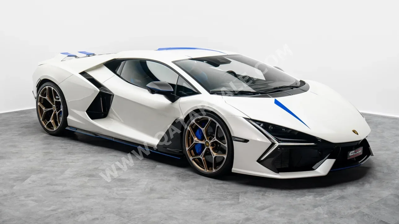 Lamborghini  Revuelto  2024  Automatic  315 Km  12 Cylinder  Rear Wheel Drive (RWD)  Coupe / Sport  White