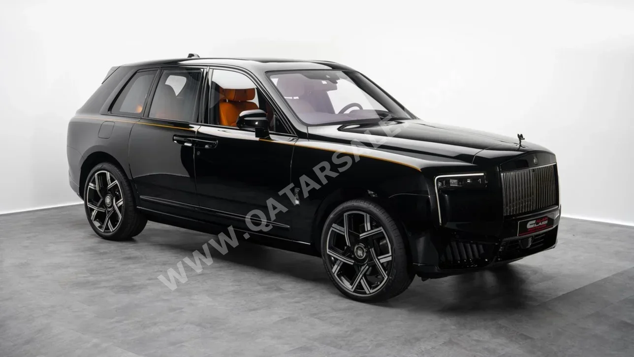 Rolls-Royce  Cullinan  Black Badge  2025  Automatic  40 Km  12 Cylinder  Four Wheel Drive (4WD)  SUV  Black
