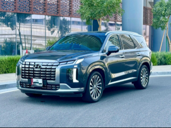 هيونداي  باليساد  2024  اوتوماتيك  25,000 كم  6 سلندر  دفع كلي مستمر  اس يو في  رمادي  تحت الضمان