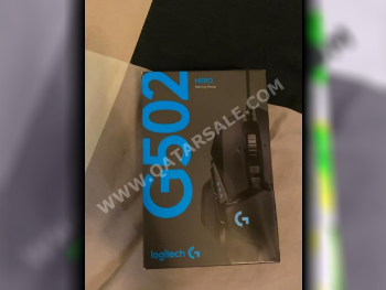 Computer Mouse Logitech  G502 Hero  Black / Blue  Blue Backlit  Mouse Only /  Wired
