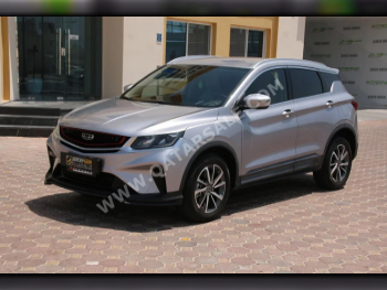 Geely  Coolray  2022  Automatic  68,000 Km  4 Cylinder  Front Wheel Drive (FWD)  SUV  Silver  With Warranty