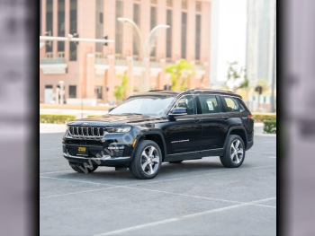 Jeep  Grand Cherokee  Limited  2023  Automatic  0 Km  8 Cylinder  Four Wheel Drive (4WD)  SUV  Black  With Warranty