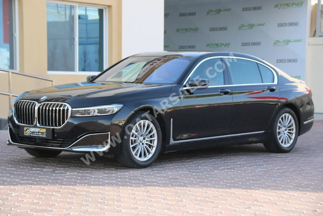 BMW  7-Series  730 Li  2022  Automatic  32,000 Km  4 Cylinder  Rear Wheel Drive (RWD)  Sedan  Black