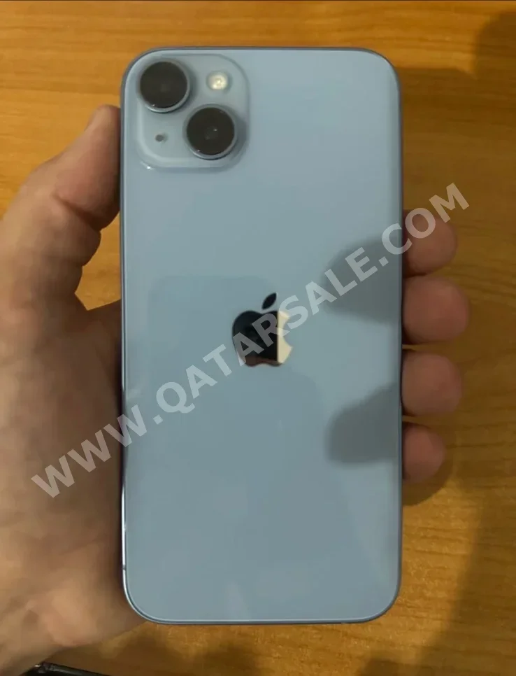 Apple  - iPhone 14  - Plus  - Sky Blue  - 128 GB