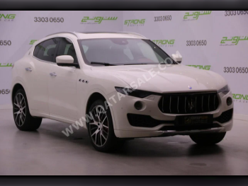 Maserati  Levante  2017  Automatic  58,000 Km  6 Cylinder  Four Wheel Drive (4WD)  SUV  White