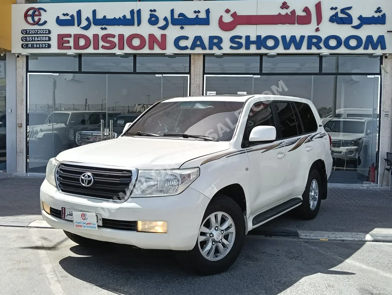Toyota  Land Cruiser  GX  2008  Automatic  360,000 Km  6 Cylinder  Four Wheel Drive (4WD)  SUV  White