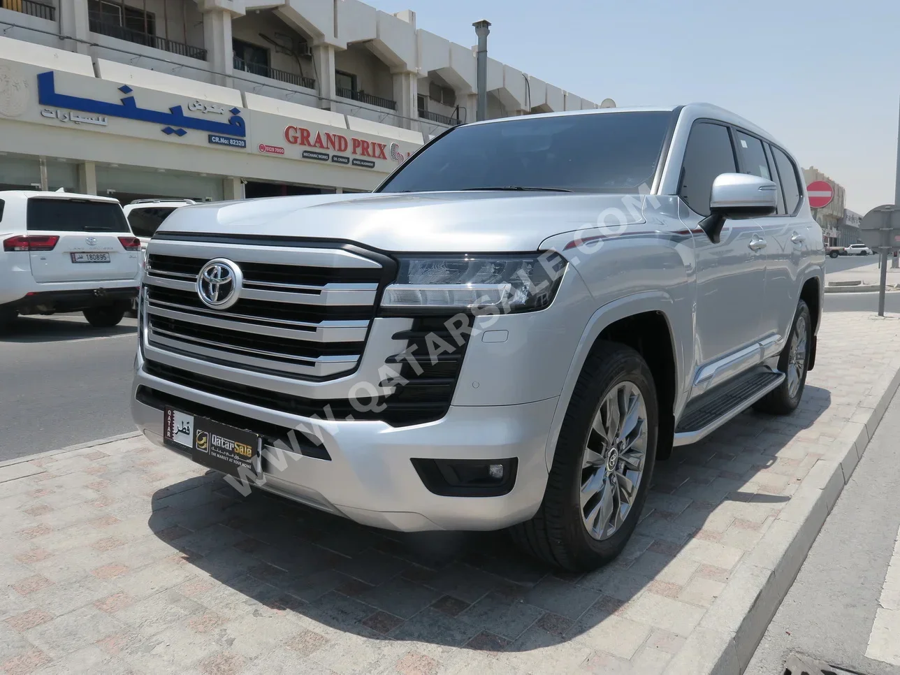 Toyota  Land Cruiser  GXR Twin Turbo  2024  Automatic  40,000 Km  6 Cylinder  Four Wheel Drive (4WD)  SUV  Silver  With Warranty