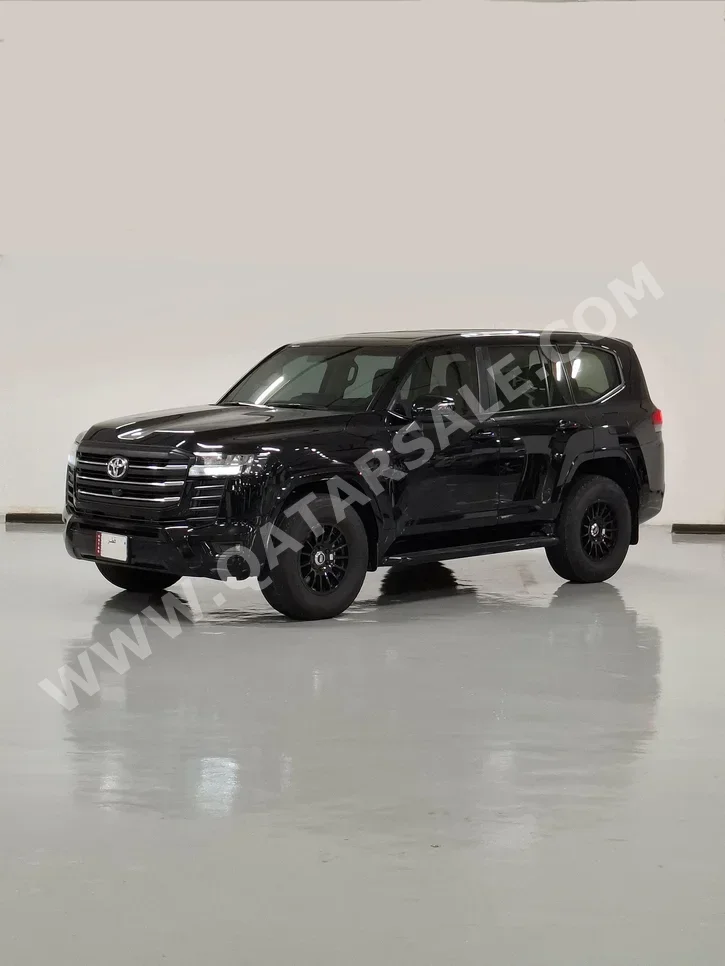 Toyota  Land Cruiser  GXR Twin Turbo  2024  Automatic  52,000 Km  6 Cylinder  Four Wheel Drive (4WD)  SUV  Black  With Warranty