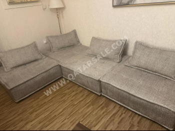 Sofas, Couches & Chairs Home Center  L shape  - Beige