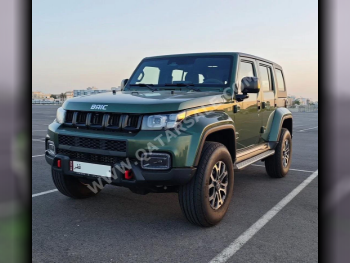 BAIC  BJ40 C  2024  Automatic  2,700 Km  4 Cylinder  Four Wheel Drive (4WD)  SUV  Olive Green  With Warranty