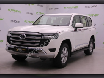 Toyota  Land Cruiser  GXR  2025  Automatic  24,000 Km  6 Cylinder  Four Wheel Drive (4WD)  SUV  White  With Warranty